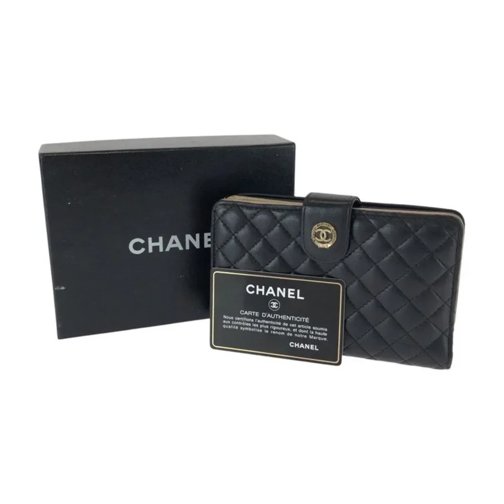 Chanel Matelasse Compact Wallet
